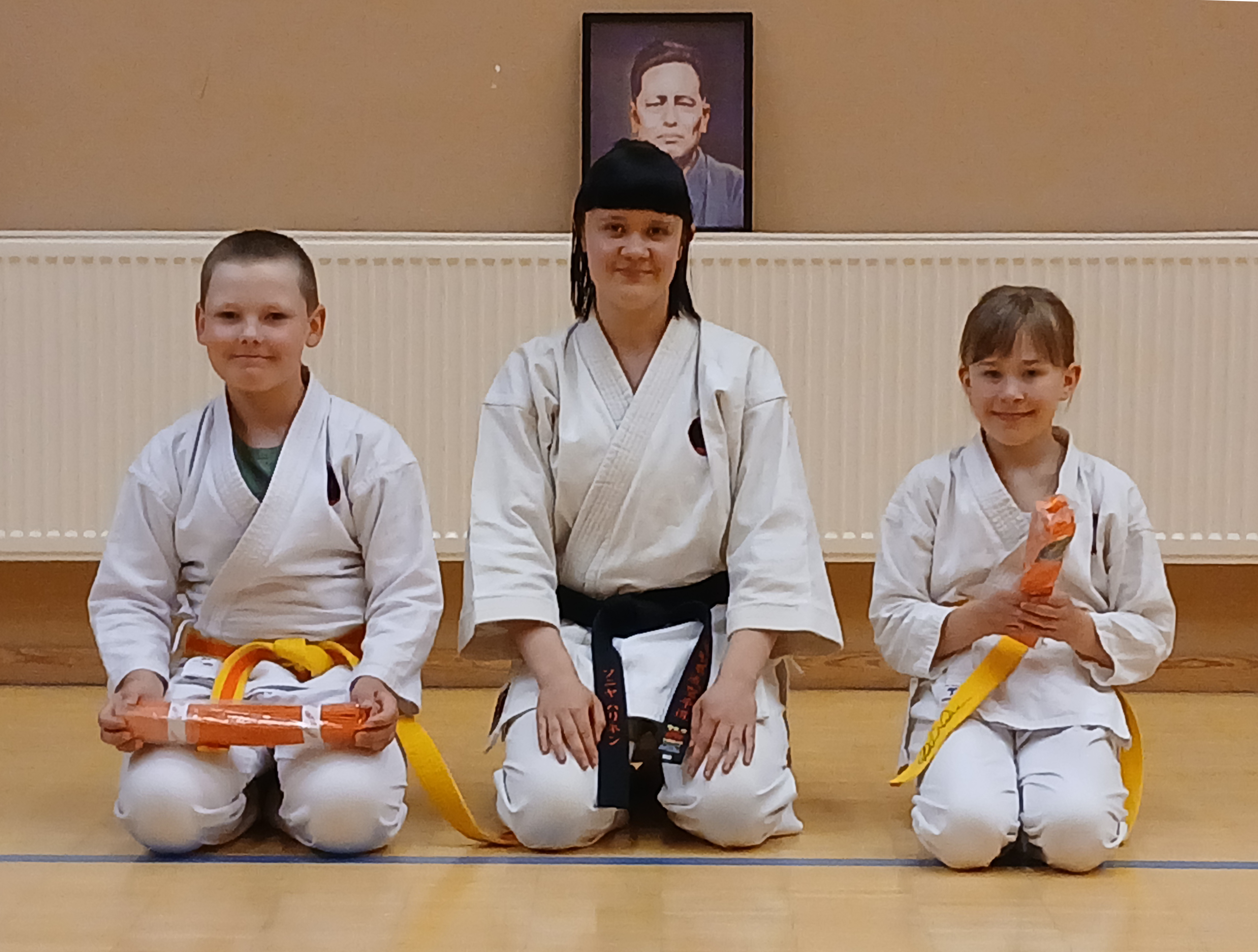 Gongratulations to new Junior 6th kyus!